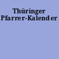Thüringer Pfarrer-Kalender