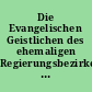 Die Evangelischen Geistlichen des ehemaligen Regierungsbezirkes Stralsund II : Kirchenkreise Barth, Franzburg und Grimmen