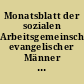 Monatsblatt der sozialen Arbeitsgemeinschaft evangelischer Männer und Frauen Thüringens