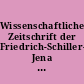 Wissenschaftliche Zeitschrift der Friedrich-Schiller-Universität Jena / Gesellschafts- und Sprachwissenschaftliche Reihe