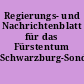 Regierungs- und Nachrichtenblatt für das Fürstentum Schwarzburg-Sondershausen
