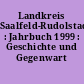 Landkreis Saalfeld-Rudolstadt : Jahrbuch 1999 : Geschichte und Gegenwart