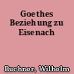 Goethes Beziehung zu Eisenach