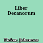 Liber Decanorum