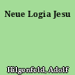 Neue Logia Jesu
