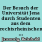 Der Besuch der Universität Jena durch Studenten aus dem rechtsrheinischen Bayern 1548-1723