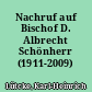 Nachruf auf Bischof D. Albrecht Schönherr (1911-2009)