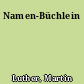 Namen-Büchlein