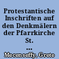 Protestantische Inschriften auf den Denkmälern der Pfarrkirche St. Jakob in Villach