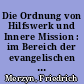 Die Ordnung von Hilfswerk und Innere Mission : im Bereich der evangelischen Kirche in Deutschland und ihrer Gliedkirchen