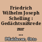 Friedrich Wilhelm Joseph Schelling : Gedächtsnißrede zur Feier seines Secular-Jubiläums am 27. Januar 1875 im akademischen Rosensaal zu Jena