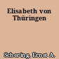 Elisabeth von Thüringen