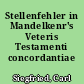 Stellenfehler in Mandelkenr's Veteris Testamenti concordantiae hebraicae
