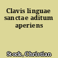 Clavis linguae sanctae aditum aperiens