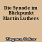 Die Synode im Blickpunkt Martin Luthers